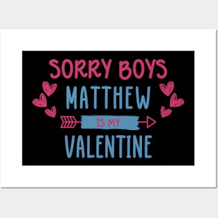 Sorry Boys Matthew Is My Valentine ZEROBASEONE Posters and Art